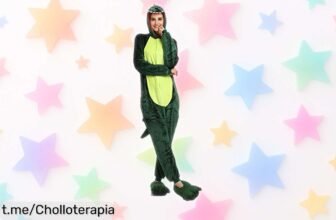 Pijama kigurumi KimilyUK de cocodrilo ¡Oferta loca para brillar en fiestas y carnavales! Corre, que se agotan rápido y despierta tus mejores momentos.
