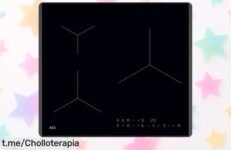 Placa de inducción AEG TN63IA00FB con 3 zonas y FlexiPuente a precio rebajado, tu cocina merece este chollo que no puedes dejar escapar. ¡Hazla brillar ahora!