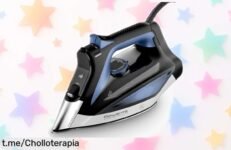 Plancha vapor Rowenta Everlast 2700 W con suela Microsteam y función antical, potentes chorros para arrugas duras, ahora rebajada a un precio muy bajo que no dura para siempre ¡No la dejes escapar!