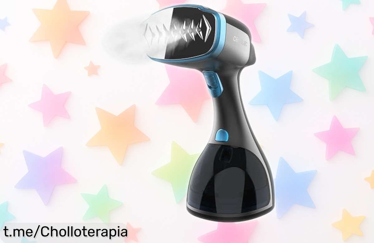 Plancha vertical Cecotec IronHero 1800 Ultimate a precio loco, disfruta de vapor potente en solo 30 segundos y dale vida a tus prendas ¡no te quedes sin la tuya!