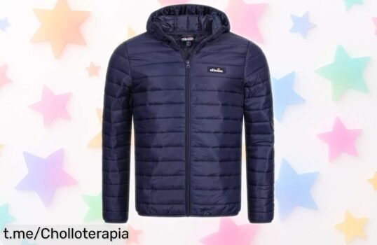 Plumífero ellesse Mazzarino para hombre con estilo marinero único, súper rebajado y listo para elevar tu look sin que te duela el bolsillo ¡corre porque esta ganga no dura mucho!