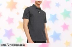 Polo Jack & Jones Jjepaulos para hombre dark grey con diseño resistente y moderno a precio rebajado chollo único que no dura mucho ¡No pierdas esta oportunidad!