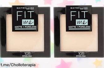 Polvos matificantes Maybelline Fit Me en pack de 2 con descuento brutal para lucir un maquillaje impecable por más de 12 horas. ¡No te pierdas este super chollo, aprovecha ahora antes de que vuelen!