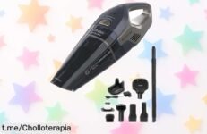 Potente aspiradora de mano Cecotec Conga Rockstar 25,2V sin cable a un precio rebajado por tiempo limitado, ¡descubre la limpieza efectiva que te hará sonreír ya!