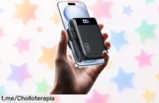 Potente power bank INIU Mini 22.5W con carga en solo 25 minutos y ¡3 puertos para todo! Ahora a precio rebajado, no dejes que se te escape esta oportunidad única de mantener tus dispositivos siempre listos. ¡Hazte ya con este super chollo antes de que desaparezca!