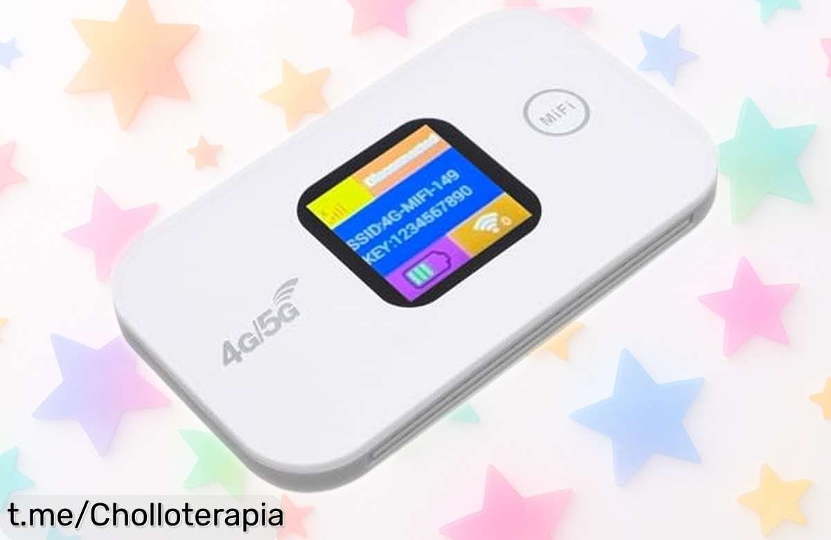 Potente punto de acceso móvil WiFi 4G con ranura SIM que conecta hasta 10 dispositivos y batería para todo el día ¡ahora a un precio rebajado increíble! No dejes pasar este ofertón, corre y llévatelo antes de que desaparezca.