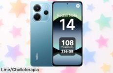 Potente smartphone Xiaomi Redmi Note 14 con pantalla AMOLED y cámara de 108MP a precio rebajado. ¡Un super chollo que no puedes dejar escapar, consíguelo ya!