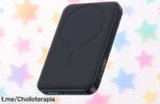 Power bank Baseus Enerfill MagSafe 10000mAh con imanes potentes a precio de ganga, ¡no te quedes sin batería y aprovecha esta oferta limitada que tu móvil esperó!