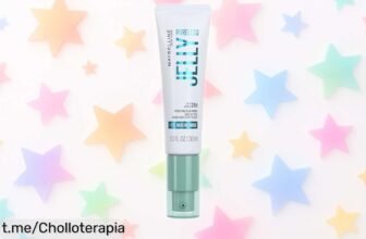 Prebase facial Maybelline Poreless Jelly: ¡consigue una piel suave y sin poros con esta textura gel refrescante! Aprovecha la ocasión, su precio ha sido rebajado de manera increíble. No te quedes sin el tuyo en este ofertón limitado que no repetirá.