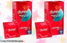 Preservativos sensibles Durex Sensitivo Slim Fit, ¡super chollo! Pack de 2 a precio rebajado para que disfrutes más sensación y una lubricación top. No dejes pasar esta oportunidad única, date prisa antes de que se acaben.