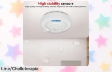 Protege a tu familia con el detector de monóxido de carbono UL2034, ahora a precio rebajado: ¡no te quedes sin él y asegura su bienestar ya!