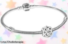 Pulsera Pandora con símbolo infinito en plata: un super chollo que no vas a creer, ¡regálate el detalle perfecto y sorprende antes de que se agote!