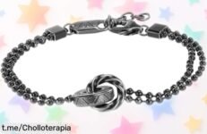 Pulsera para hombre Emporio Armani con diseño vintage y cierre seguro a un precio rebajado que no encontrarás dos veces, ¡solo hasta agotar existencias!