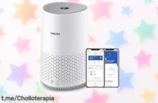 Purificador de aire Philips Serie 600 con filtro HEPA que limpia rápido y casi sin ruido ahora a precio rebajado espectacular ¡corre que vuelan, es un super chollo que no puedes dejar escapar!