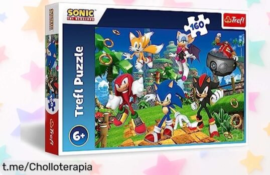 Puzle de 160 piezas Sonic con amigos Trefl a precio rebajado, ¡ofertón exclusivo para que tus peques se diviertan y aprendan mientras ríen! Aprovecha ahora antes de que se acabe.