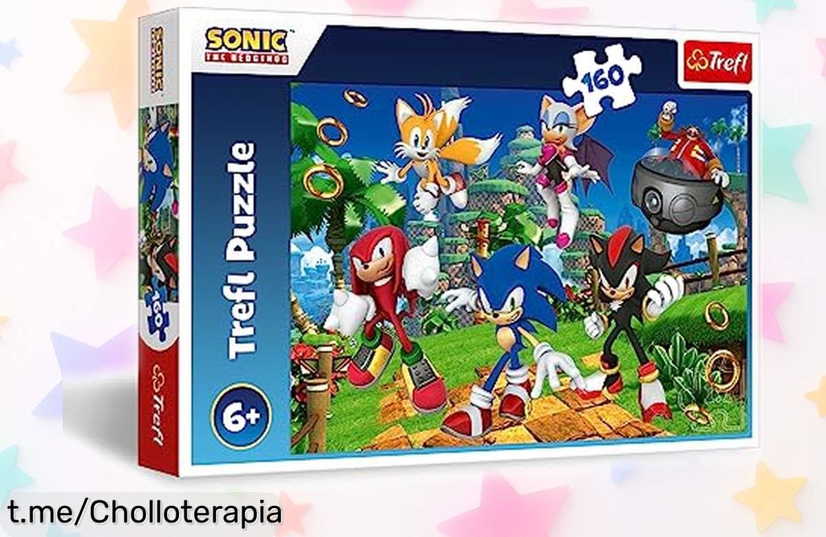 Puzle de 160 piezas Sonic con amigos Trefl a precio rebajado, ¡ofertón exclusivo para que tus peques se diviertan y aprendan mientras ríen! Aprovecha ahora antes de que se acabe.
