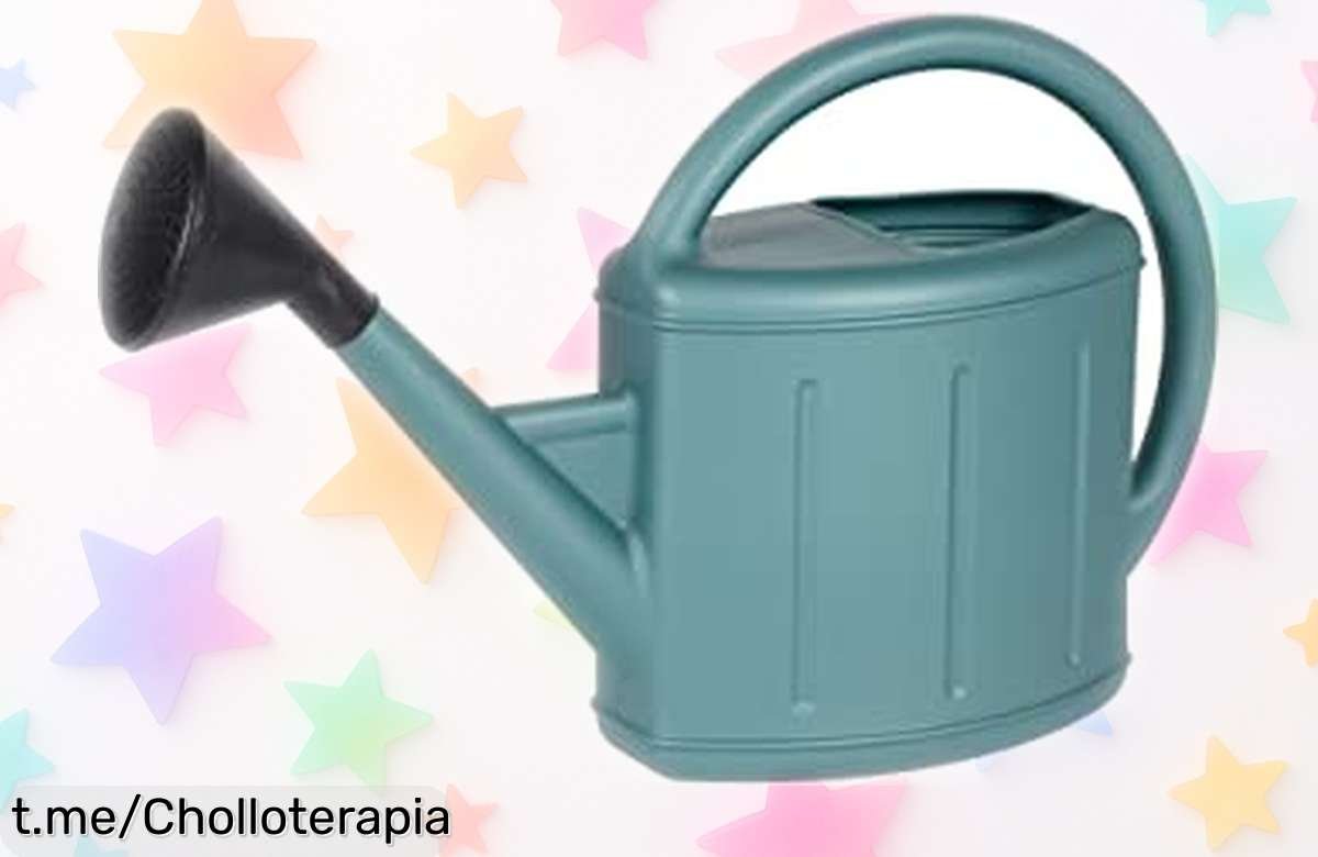 Regadera verde EDA 019658 con alcachofa incluida a un precio rebajado que no podrás creer. Calidad premium desde el primer uso, pero apúrate, ¡este super chollo vuela y tú lo necesitas ya!