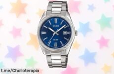 Reloj analógico Casio MTP1302PD2AVEF con estilo moderno y neón a precio rebajado, ¡no dejes escapar esta oportunidad para brillar y sentirte seguro!