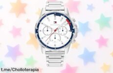 Reloj analógico Tommy Hilfiger multifunción para brillar con un diseño elegante y una caída de precio brutal que no puedes dejar escapar, ¡compra ya y luce increíble!