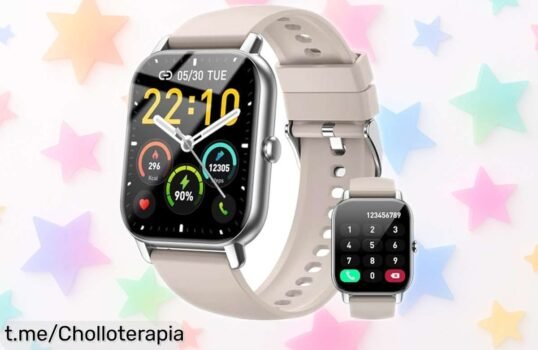 Reloj inteligente 1.85 con llamadas y más de 114 modos deportivos a precio rebajado; supera tus límites y da el paso hacia una vida activa ¡no te quedes sin él!