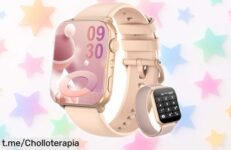 Reloj inteligente Blackview para mujer con 100 modos deportivos, ¡super chollo que cuida de ti! Aprovecha este ofertón y mejora tu salud ya mismo antes de que se acabe.