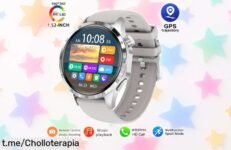 Reloj inteligente GT5 PRO con pantalla AMOLED HD a precio rebajadísimo, controla tu ritmo y sigue tus rutas de manera increíble. ¡Date prisa que vuelan! No te pierdas este super chollo, aprovecha antes de que se acaben.