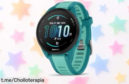 Reloj inteligente Garmin Forerunner 165 Music con GPS y pantalla AMOLED a precio rebajado, escucha música sin móvil y disfruta hasta 11 días de autonomía ¡aprovecha este ofertón ya que vuela rápido!