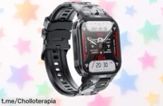 Reloj inteligente deportivo BKOHJAJI con pantalla HD y resistencia al agua, ¡rebajado a un precio loco que no puedes dejar escapar! Corre ahora y mantén el ritmo en tu vida.