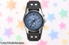 Reloj para hombre Fossil Coachman con cronógrafo y caja de acero resistente al agua diseño robusto que aguanta nadar precio rebajado chollazo limitado no lo pienses más y consigue el tuyo ahora mismo