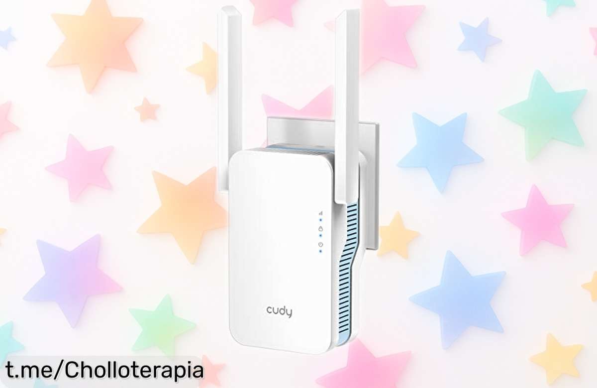 Repetidor WiFi Cudy AC1200 con señal imbatible y conexión para 30 dispositivos: ¡no dejes pasar este súper chollazo a precio rebajado! Con velocidad brutal y enchufe incluido, es tu oportunidad para navegar sin interrupciones. ¡Aprovecha antes que se agote esta oferta limitada!