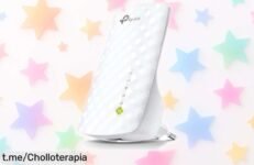 Repetidor WiFi potente TpLink RE200 AC750 con luz inteligente para señal perfecta y juego sin lag oferta limitada precio rebajado chollazo que vuela actúa ya antes que se agoten