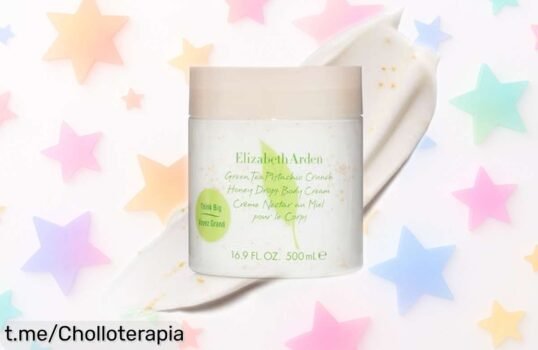 Revitaliza tu piel con la crema corporal Elizabeth Arden Green Tea Pistachio Honey Drops a un precio rebajado que no puedes dejar pasar ¡Date ese frescor dulce ahora mismo!