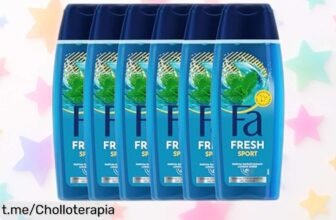 Revitaliza tus duchas con el gel Fa Cap Tonique 250 ml: pack de 6, frescura y energía que tu piel necesita a un precio rebajado que volará. ¡No te quedes sin él, aprovecha este ofertón antes de que se agote!