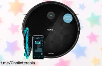 Robot aspirador Conga M20 con 7000Pa de succión rebajado para tener tu casa impecable sin mover un dedo. ¡No te quedes fuera, es un super chollo que durará poco tiempo! Aprovecha esta oportunidad única y llévatelo ya antes de que se agote.