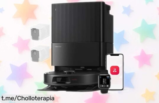 Robot aspirador Roborock QV 35A con súper potencia de succión y mopa giratoria rebajado a precio loco no te lo pierdas que vuelan las unidades ¡llévate ya este ofertón y dile adiós al polvo sin esfuerzo!