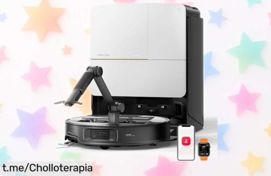 Robot aspirador Roborock Saros Z70 ultrafino con succión brutal de 22000 Pa y doble antienredos a precio rebajado que vuela rápido ¡no te quedes sin este ofertón único!