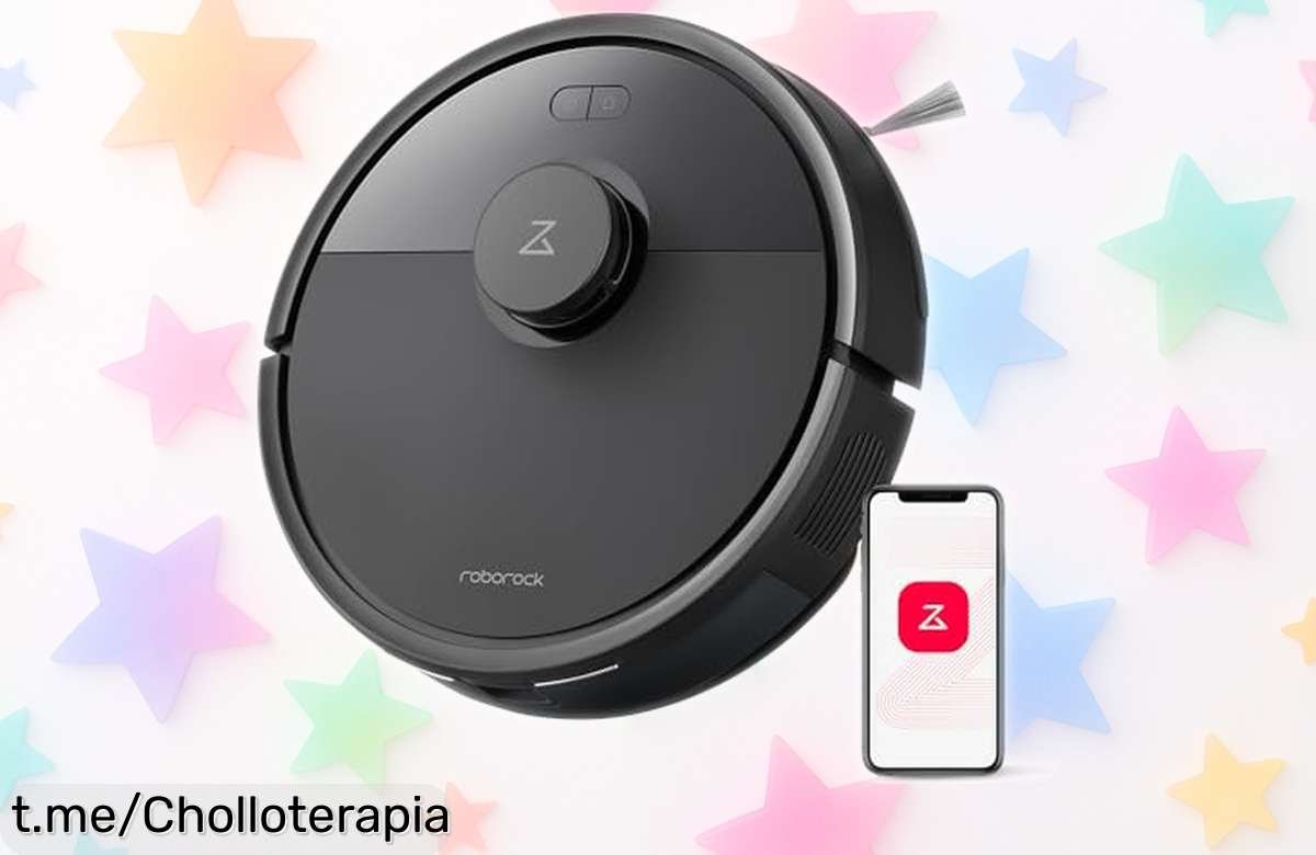 Robot aspirador y mopa Roborock Q7 L5: succión brutal de 8,000 Pa a precio rebajado para que tu hogar brille sin complicaciones. Limpia ya y disfruta más tiempo con los tuyos.