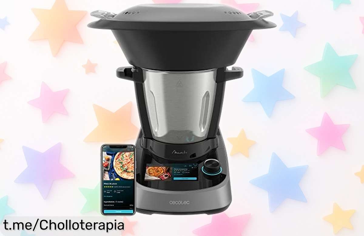 Robot de cocina multifunción Mambo Touch con 37 funciones y pantalla táctil rebajado impresionante, cambiar accesorios en un click para cocinar como pro ¡ofertón limitado que se va volando!