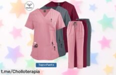Ropa médica para mujer de calidad que supera expectativas a precio loco: uniformes y batas con caída de precio única, un ofertón que no volverá. ¡Atrévete a brillar con estilo en tu día a día! Date prisa, quedan pocas unidades y se van volando.