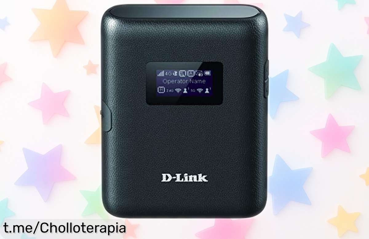 Router MiFi 4G+ LTE DLink DWR933 con internet rapidísimo hasta 300 Mbps y batería portátil, chollazo con precio rebajado que vuela rápido para navegar donde quieras sin preocuparte ¡Date prisa!