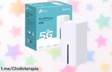 Router inalámbrico TPLink Archer NX200 con WiFi 6 y conexión 5G ultra rápida rebajado a un precio muy bajo para que navegues sin cortes en toda la casa ¡Corre que vuelan estas unidades!