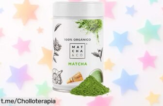 Sabroso té Matcha Original Matcha & CO, 100% ecológico y con un sabor dulce que activa tu energía natural. Aprovecha este super chollo a precio rebajado ¡no dejes pasar la oportunidad de cargar tus mañanas de vitalidad!