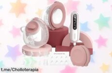 Sacaleches eléctrico Momcozy V2 Pro portátil con potencia y silencio increíbles, batería que dura todo el día y precio rebajado: ¡una oferta brutal para mamás activas que no puede esperar!