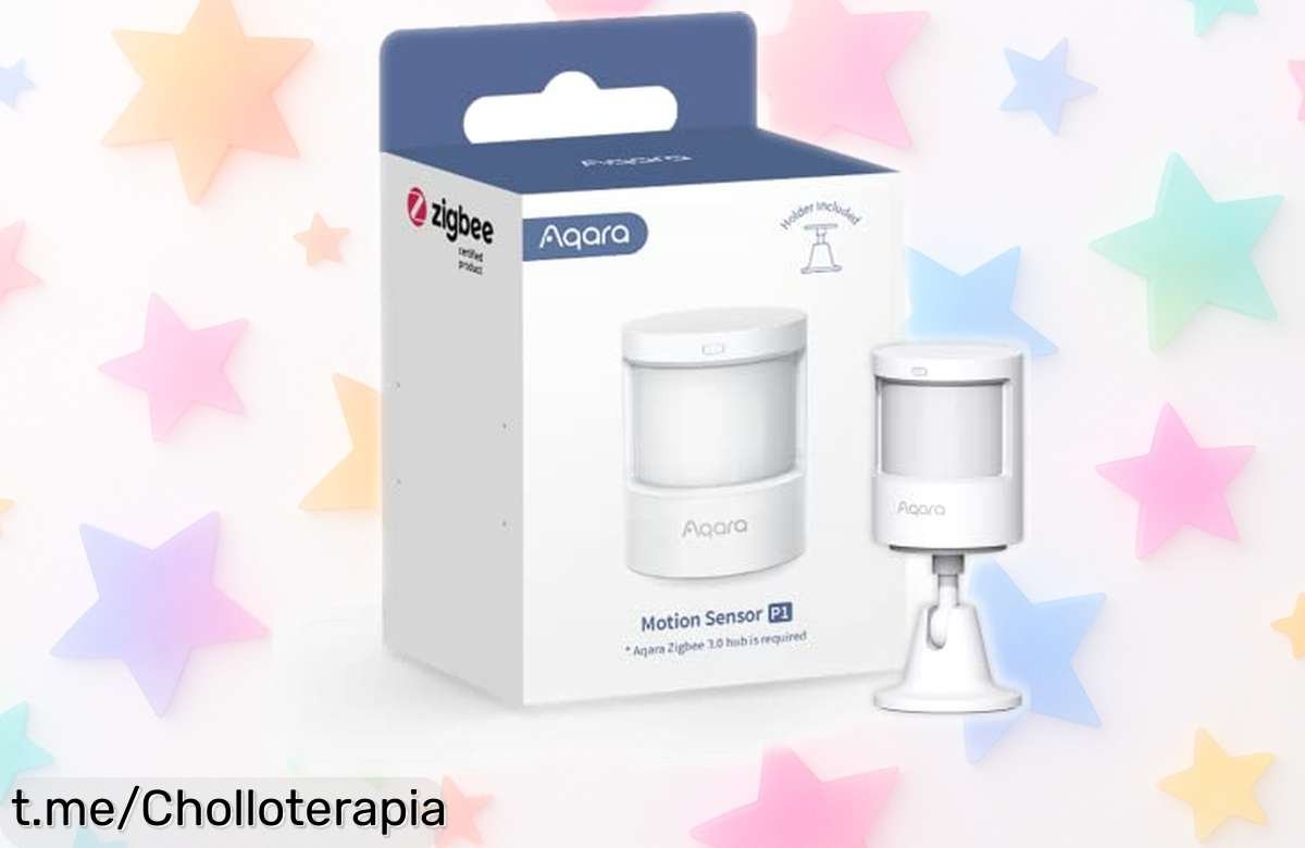 Sensor de movimiento Aqara P1 con batería 5 años y detección precisa rebajado ahora, un super chollo que conecta con Alexa y HomeKit ¡corre que vuelan las unidades!