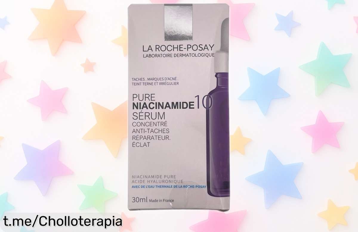 Sérum Pure Niacinamide 10 de La Roche-Posay a precio rebajado que transformará tu rutina de cuidado facial, reduce imperfecciones y refresca tu piel ¡aprovecha este super chollo antes de que se agote!