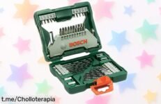 Set de 43 puntas y brocas Bosch XLine con cambio rápido en estuche práctico con precio rebajado que no puedes dejar pasar ¡lleva todo tu equipamiento listo para cualquier reto y aprovecha esta oferta limitada ya!