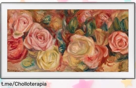 Smart TV Samsung The Frame 4K 43” con marcos cambiables y arte sin reflejos a precio rebajado, lleva tu salón al siguiente nivel con cientos de canales gratis ¡Oferta limitada que vuela rápido!