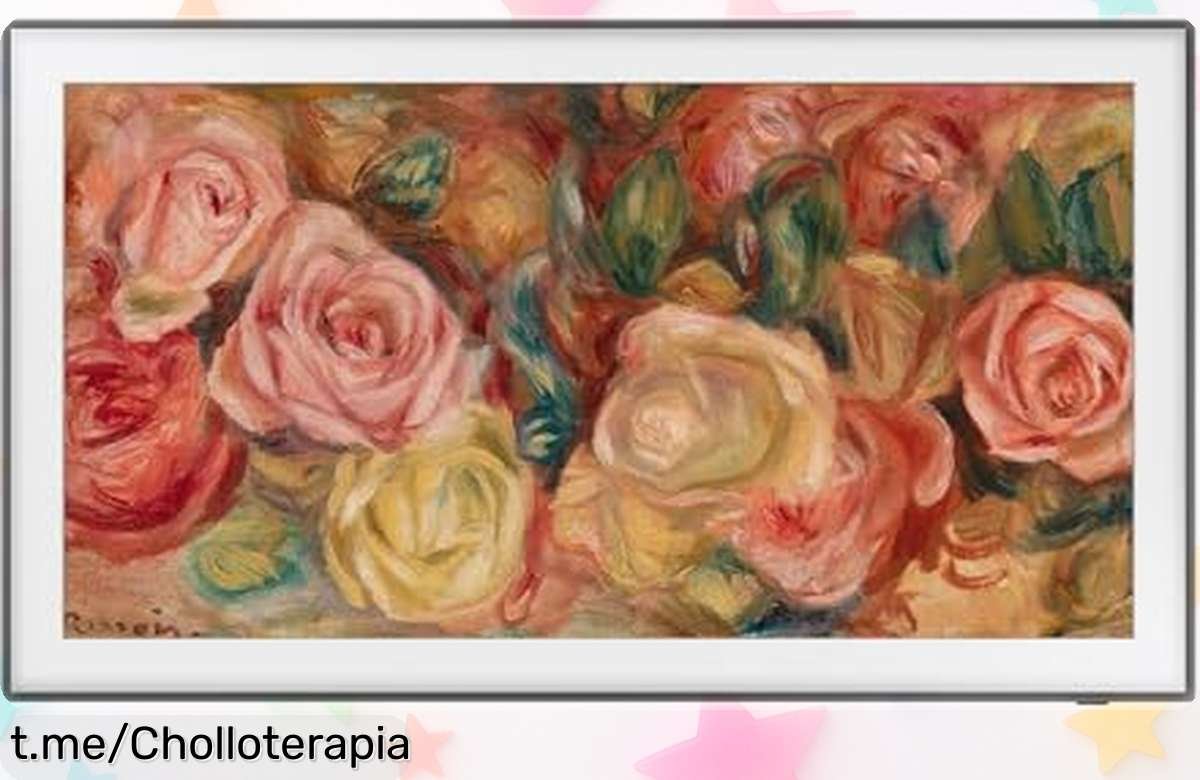 Smart TV Samsung The Frame 4K 43” con marcos cambiables y arte sin reflejos a precio rebajado, lleva tu salón al siguiente nivel con cientos de canales gratis ¡Oferta limitada que vuela rápido!