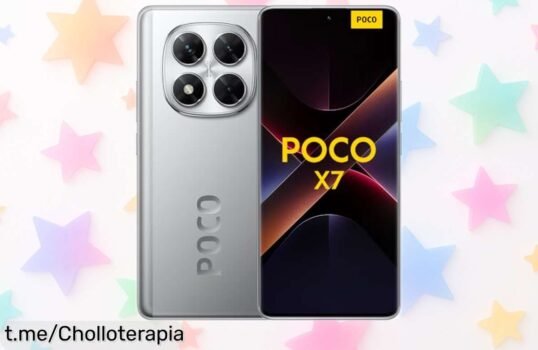 Smartphone Xiaomi Poco X7 8+256GB con pantalla AMOLED y cámara de 50 MP rebajado para que disfrutes velocidad y calidad sin igual, corre que vuelan las unidades a este precio muy bajo por tiempo limitado ¡hazlo tuyo ya!