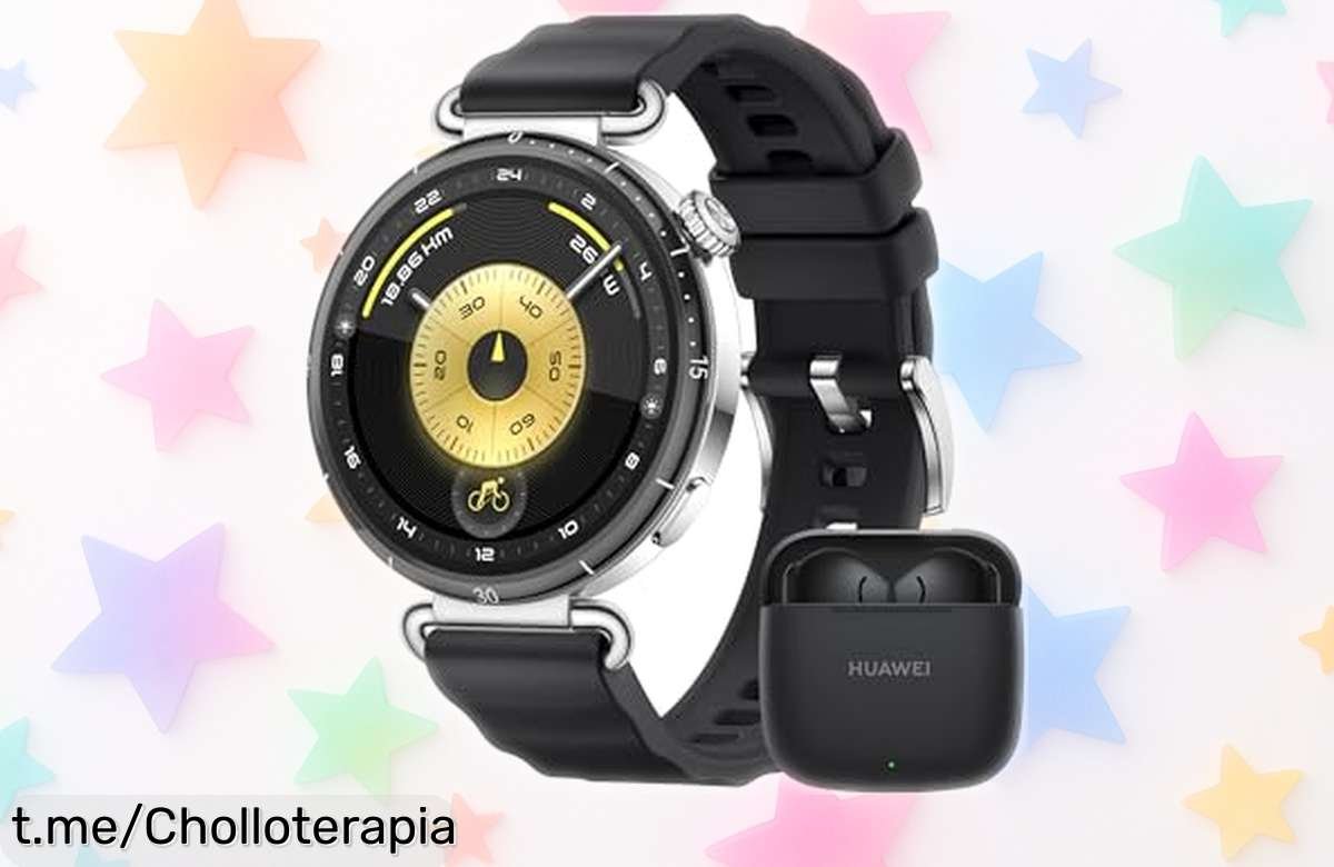Smartwatch Huawei Watch GT 6 con FreeBuds SE 3, rebaja brutal que no te puedes perder; siente la energía en tu muñeca y muévete sin límites antes de que se agote.